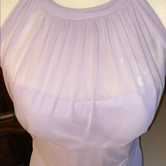 David's Bridal Elegant Lavender Dress - Picture 5 of 11